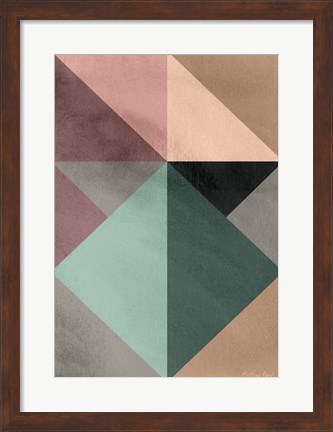 Framed Triangle-1 Print