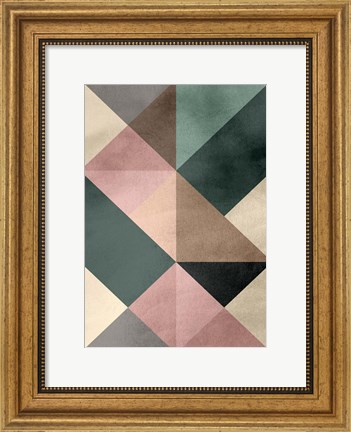 Framed Triangle-2 Print
