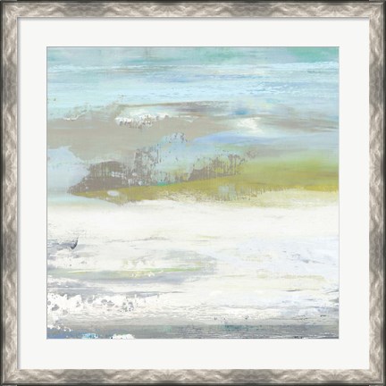 Framed Beach Wash No. 5 Print