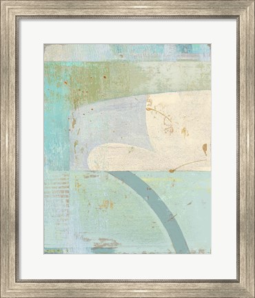 Framed Coastal Blues No. 1 Print