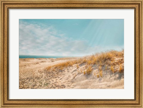 Framed Chatham Lighthouse Beach Print