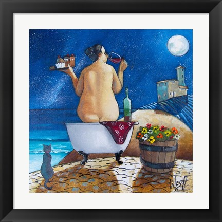 Framed Bath No. 1 Print