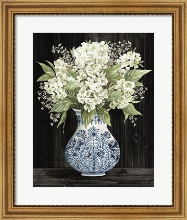 Framed Hydrangea Elegance Print