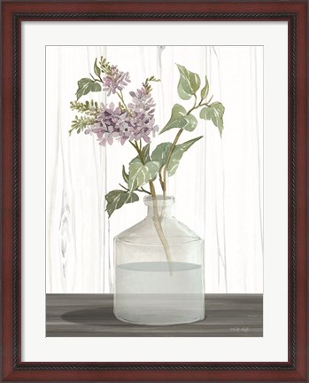 Framed Lilacs IV Print