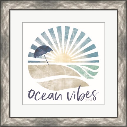 Framed Ocean Vibes Print