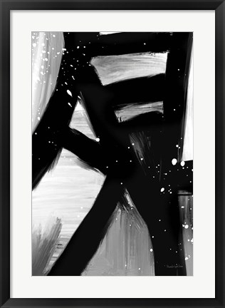 Framed Winter in Paris I Print