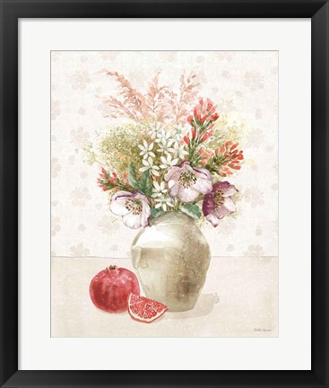 Framed Cottage Charm II Print