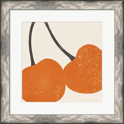 Framed Graphic Fruit III Print