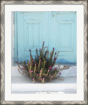Framed Santorini I Print