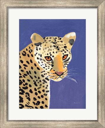 Framed Colorful Cheetah Print