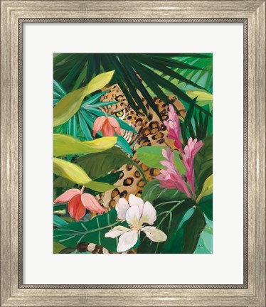 Framed Hidden Jungle II Print