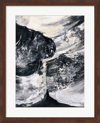 Framed Graphic Canyon II Print
