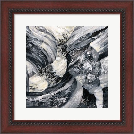 Framed Graphic Canyon I Print