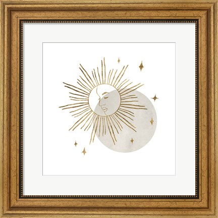 Framed Sun Goddess I Print