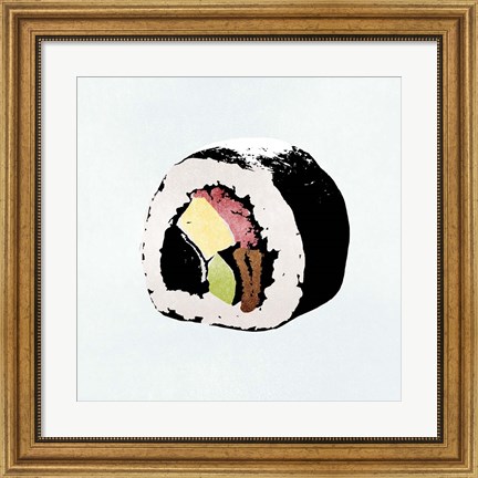 Framed Sushi Style I Print