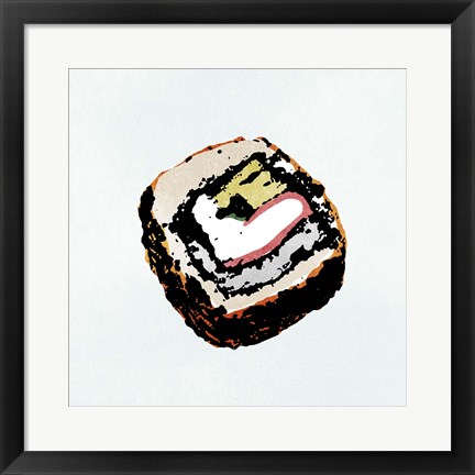 Framed Sushi Style IV Print