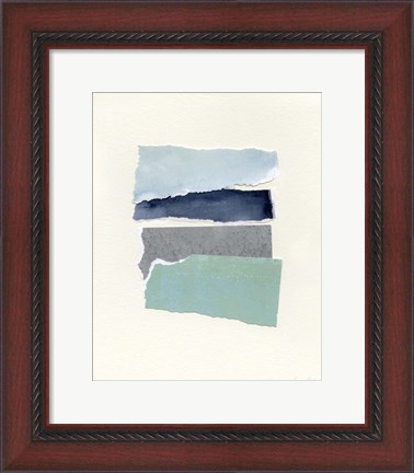 Framed Seaside Color Study IV Print