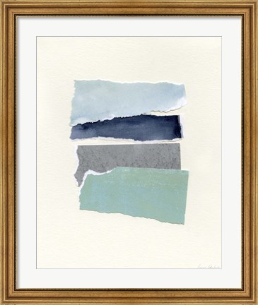 Framed Seaside Color Study IV Print