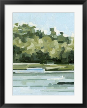 Framed River Day III Print