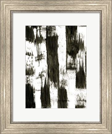 Framed Dynamic Bamboo I Print