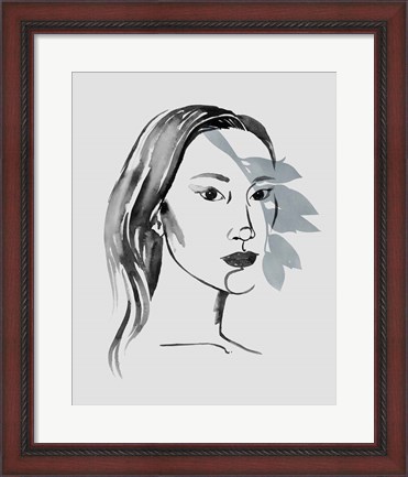 Framed Solace in Shadows III Print