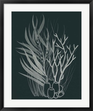 Framed Underwater Bouquet I Print