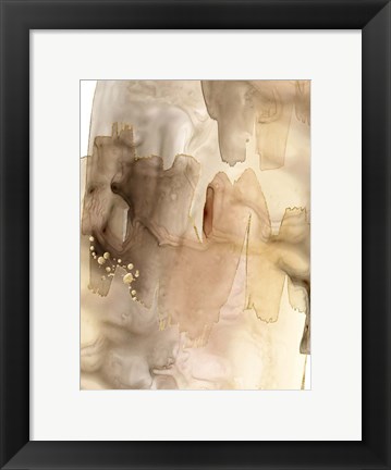 Framed Gilded Movement I Print