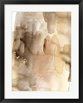 Framed Gilded Movement I Print