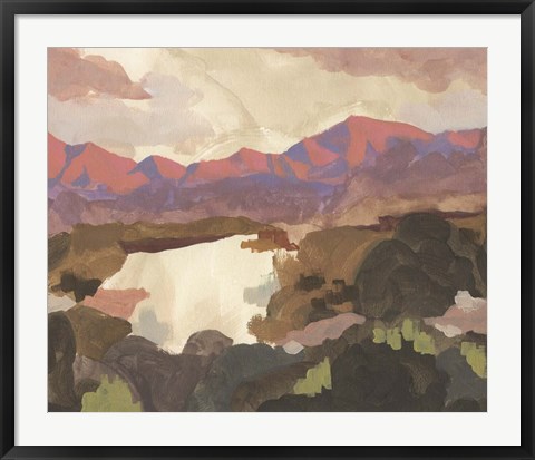 Framed Hawksbill River View II Print