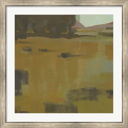 Framed Mountain Meadow II Print