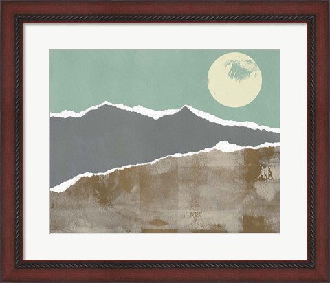 Framed Nevada Nocturn I Print