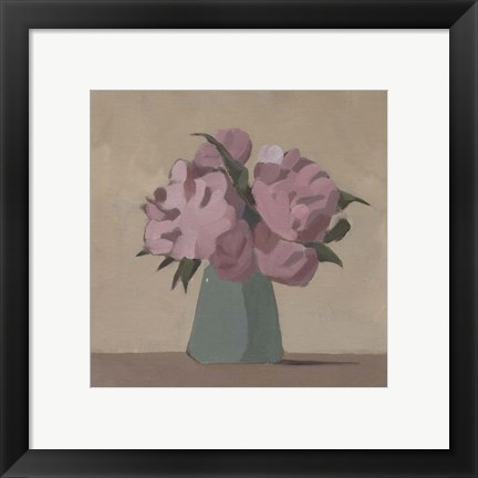 Framed Spring Vase III Print
