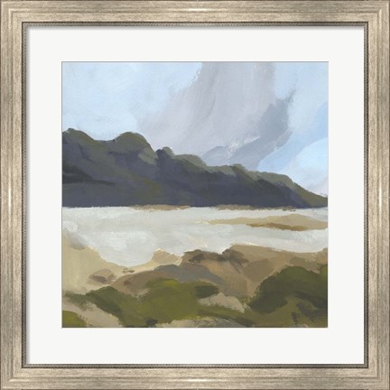 Framed Mossy Cove II Print
