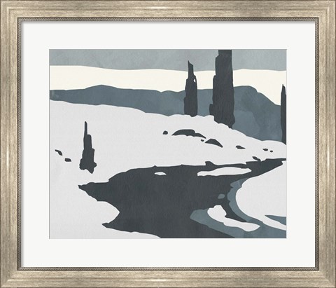 Framed Cutter Island II Print
