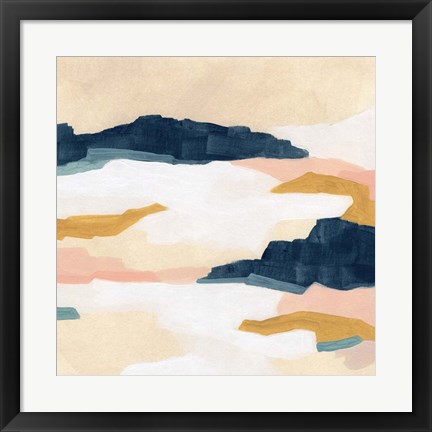 Framed Dusk Plains I Print