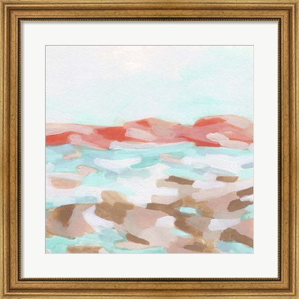 Framed Coral Coast I Print