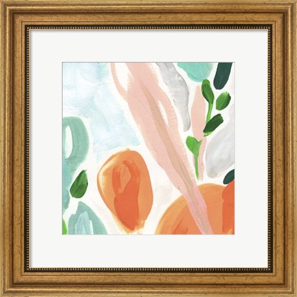 Framed Primal Flora II Print