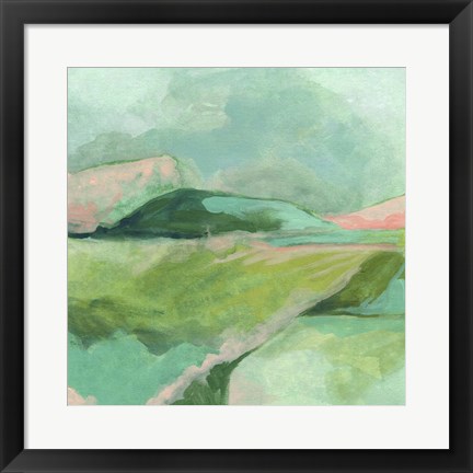 Framed Mint Valley I Print