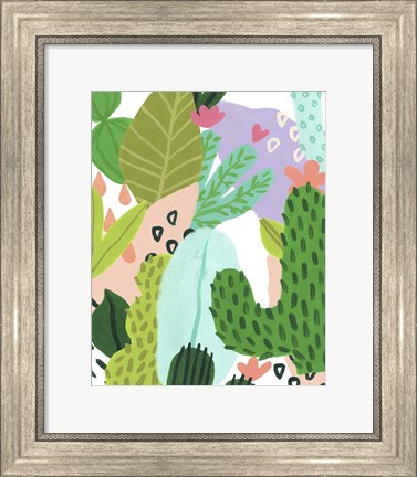 Framed Party Plants II Print