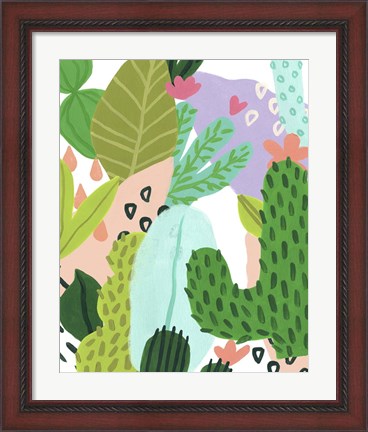 Framed Party Plants II Print