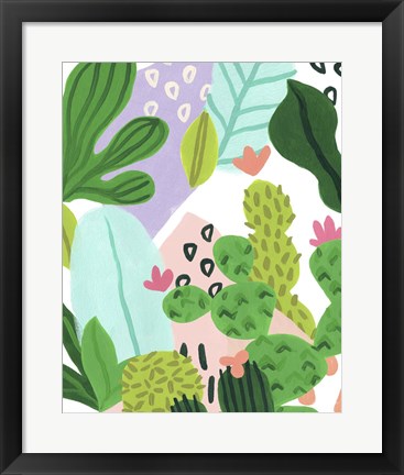 Framed Party Plants IV Print