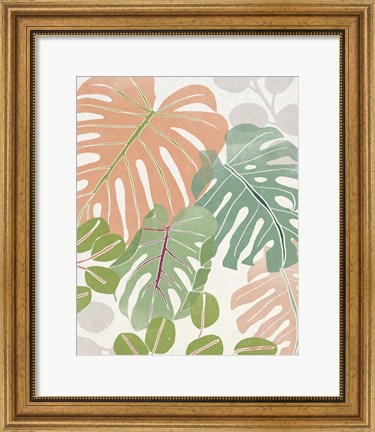 Framed Sherbet Tropical II Print
