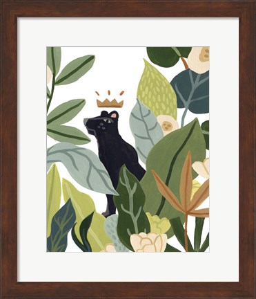 Framed Panther Magic II Print