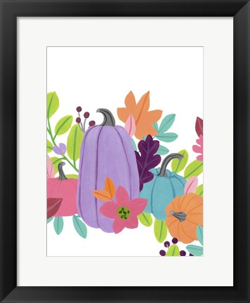 Framed Bright Harvest II Print