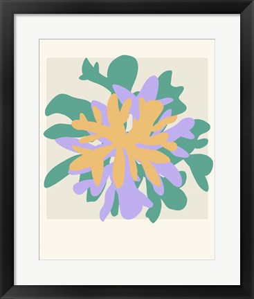 Framed Coral Bloom II Print