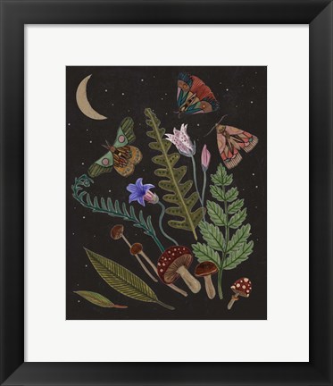 Framed Dark Forest III Print