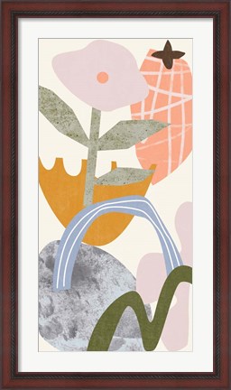 Framed Lunar Flower VI Print
