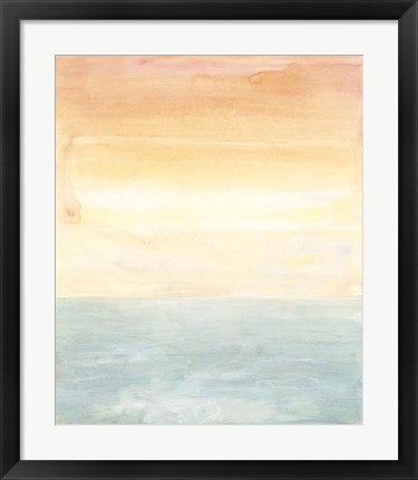 Framed Sunny Horizon II Print