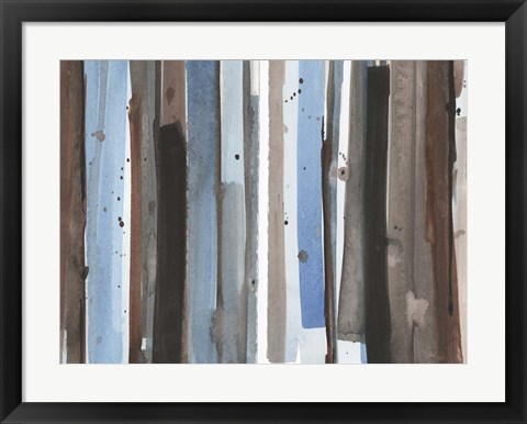 Framed Barn Wood II Print