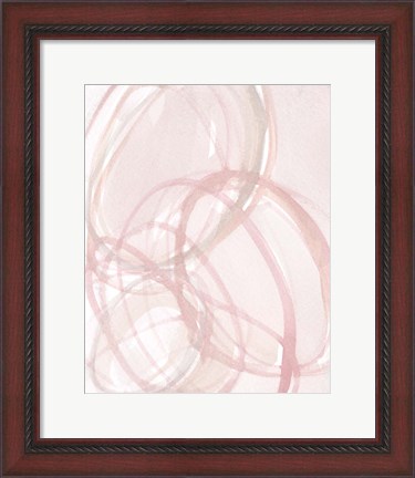 Framed Garden Bubbles I Print